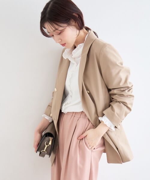 le.coeur blanc / ルクールブラン その他アウター | ダブルブレストジャケット | 詳細5