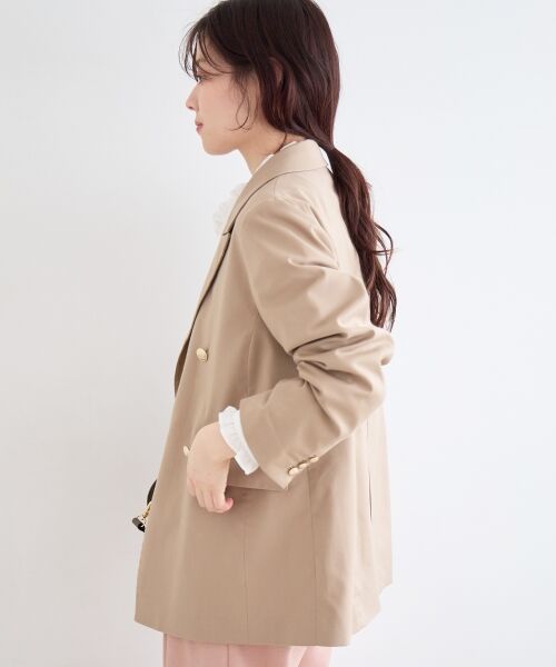 le.coeur blanc / ルクールブラン その他アウター | ダブルブレストジャケット | 詳細7