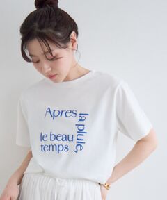 le.coeur blanc / ルクールブラン Tシャツ | 【撥水・撥油・防汚】La pluieTシャツ