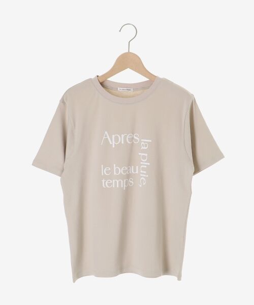 le.coeur blanc / ルクールブラン Tシャツ | 【撥水・撥油・防汚】La pluieTシャツ | 詳細1