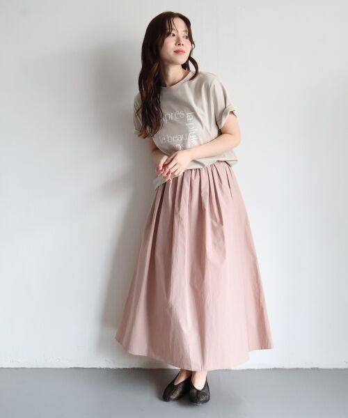 le.coeur blanc / ルクールブラン Tシャツ | 【撥水・撥油・防汚】La pluieTシャツ | 詳細10