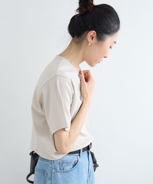 le.coeur blanc / ルクールブラン Tシャツ | 【撥水・撥油・防汚】La pluieTシャツ | 詳細15