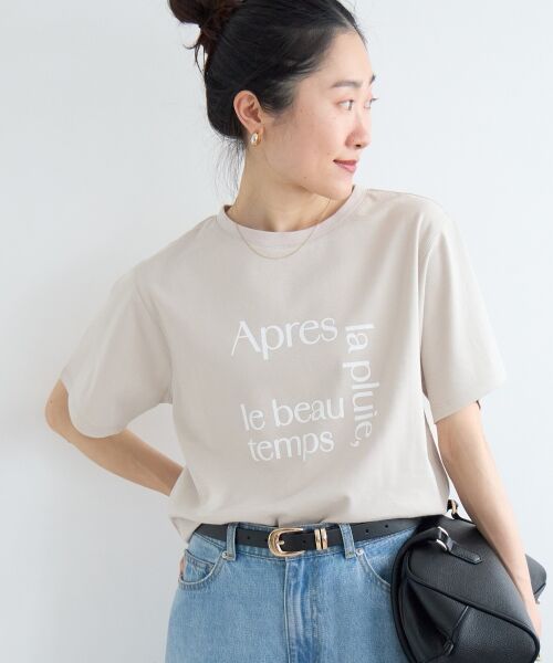 le.coeur blanc / ルクールブラン Tシャツ | 【撥水・撥油・防汚】La pluieTシャツ | 詳細17