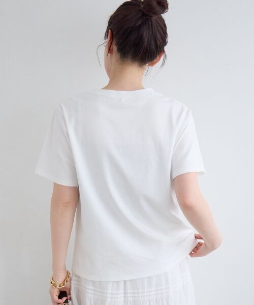 le.coeur blanc / ルクールブラン Tシャツ | 【撥水・撥油・防汚】La pluieTシャツ | 詳細28