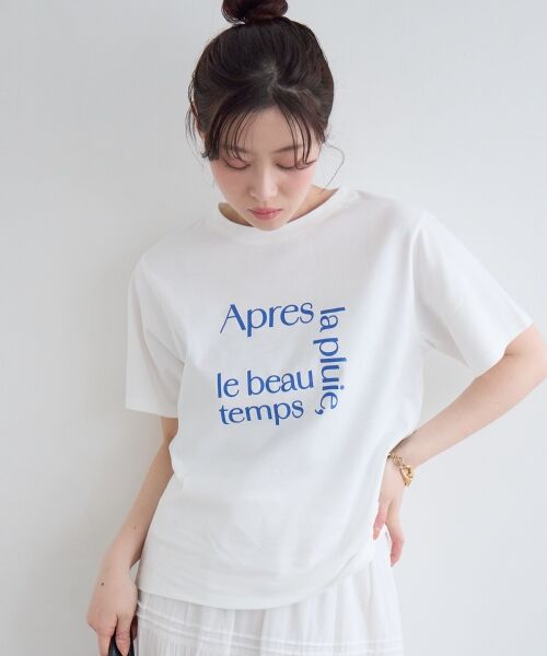 le.coeur blanc / ルクールブラン Tシャツ | 【撥水・撥油・防汚】La pluieTシャツ | 詳細29