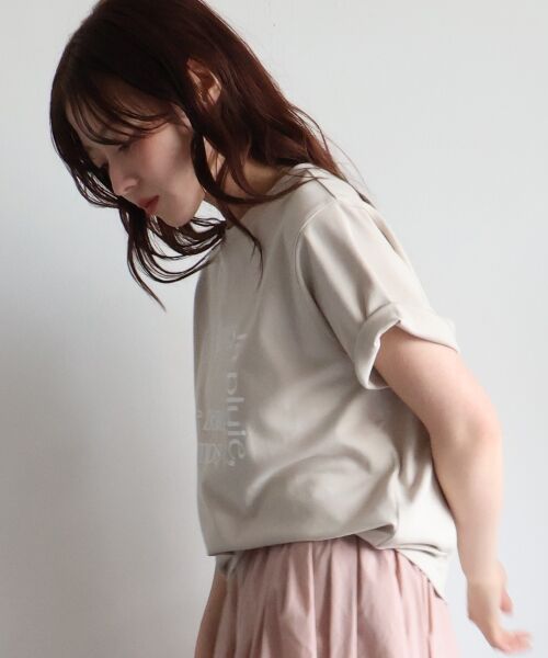 le.coeur blanc / ルクールブラン Tシャツ | 【撥水・撥油・防汚】La pluieTシャツ | 詳細3