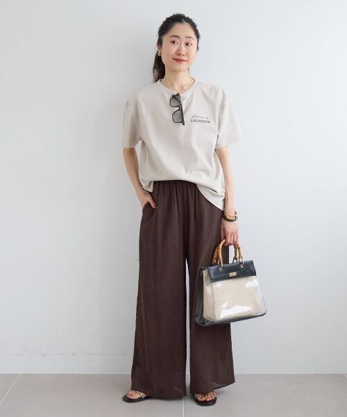 le.coeur blanc / ルクールブラン Tシャツ | 【撥水・撥油・防汚】LAUMIERETシャツ | 詳細11