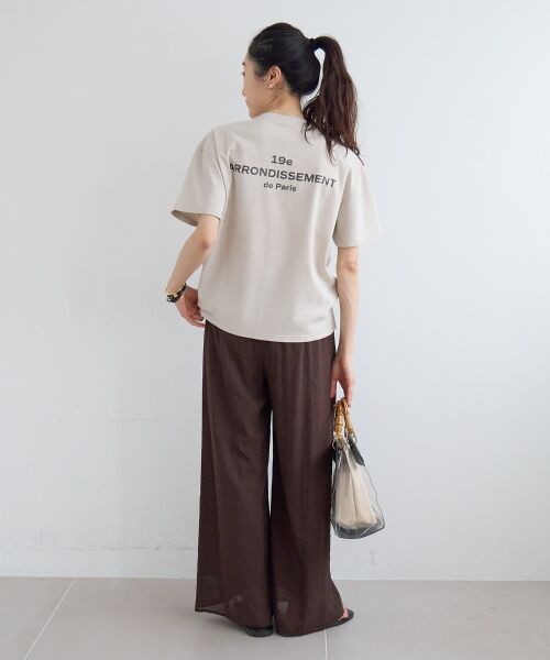 le.coeur blanc / ルクールブラン Tシャツ | 【撥水・撥油・防汚】LAUMIERETシャツ | 詳細13