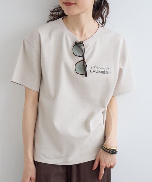 le.coeur blanc / ルクールブラン Tシャツ | 【撥水・撥油・防汚】LAUMIERETシャツ | 詳細2