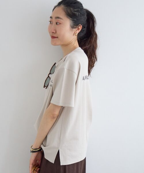 le.coeur blanc / ルクールブラン Tシャツ | 【撥水・撥油・防汚】LAUMIERETシャツ | 詳細5