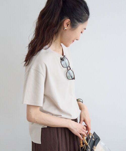 le.coeur blanc / ルクールブラン Tシャツ | 【撥水・撥油・防汚】LAUMIERETシャツ | 詳細8