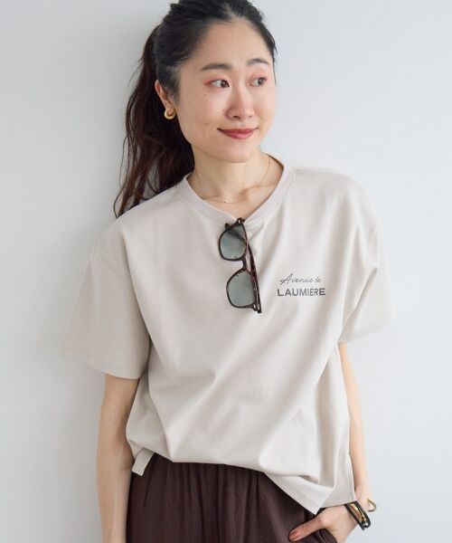 le.coeur blanc / ルクールブラン Tシャツ | 【撥水・撥油・防汚】LAUMIERETシャツ | 詳細13