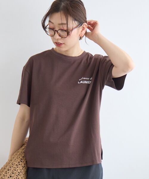 le.coeur blanc / ルクールブラン Tシャツ | 【撥水・撥油・防汚】LAUMIERETシャツ | 詳細2