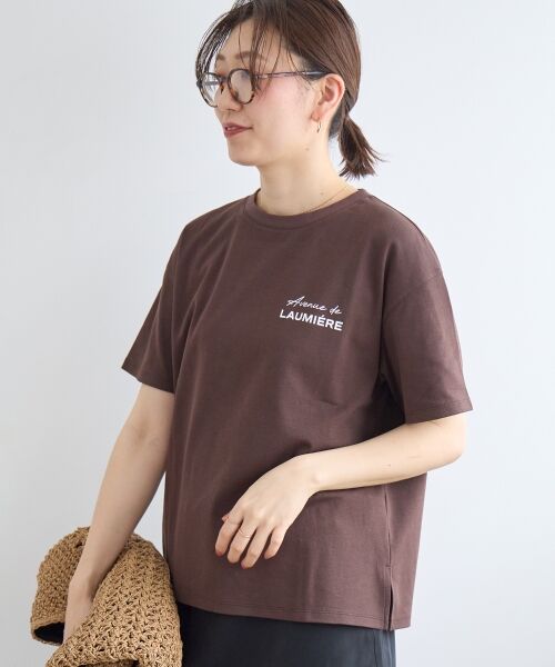 le.coeur blanc / ルクールブラン Tシャツ | 【撥水・撥油・防汚】LAUMIERETシャツ | 詳細3