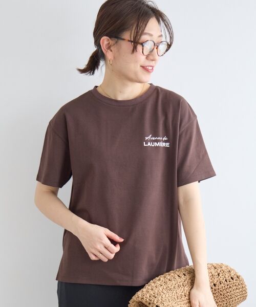 le.coeur blanc / ルクールブラン Tシャツ | 【撥水・撥油・防汚】LAUMIERETシャツ | 詳細5