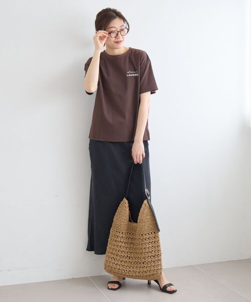 le.coeur blanc / ルクールブラン Tシャツ | 【撥水・撥油・防汚】LAUMIERETシャツ | 詳細7