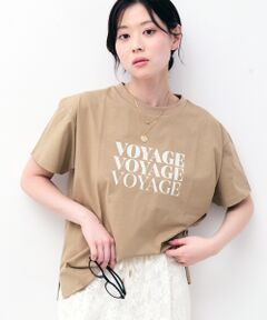 le.coeur blanc / ルクールブラン Tシャツ | VOYAGEフロッキーロゴTシャツ