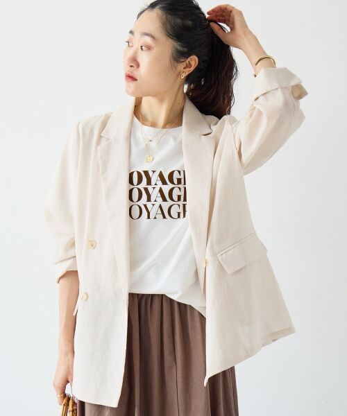 le.coeur blanc / ルクールブラン Tシャツ | VOYAGEフロッキーロゴTシャツ | 詳細19