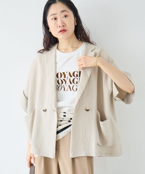 le.coeur blanc / ルクールブラン Tシャツ | VOYAGEフロッキーロゴTシャツ | 詳細22