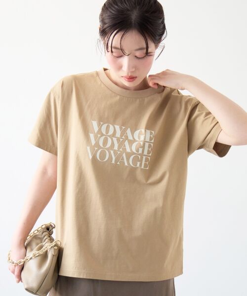 le.coeur blanc / ルクールブラン Tシャツ | VOYAGEフロッキーロゴTシャツ | 詳細26