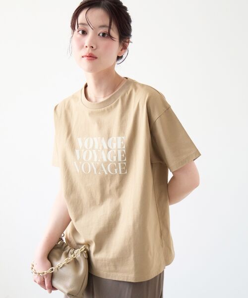 le.coeur blanc / ルクールブラン Tシャツ | VOYAGEフロッキーロゴTシャツ | 詳細27