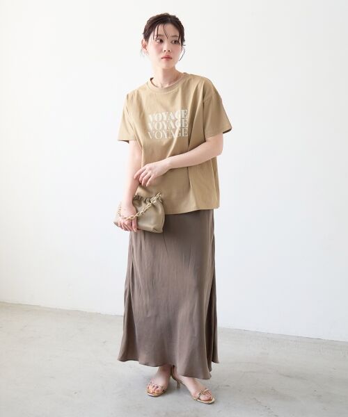 le.coeur blanc / ルクールブラン Tシャツ | VOYAGEフロッキーロゴTシャツ | 詳細28