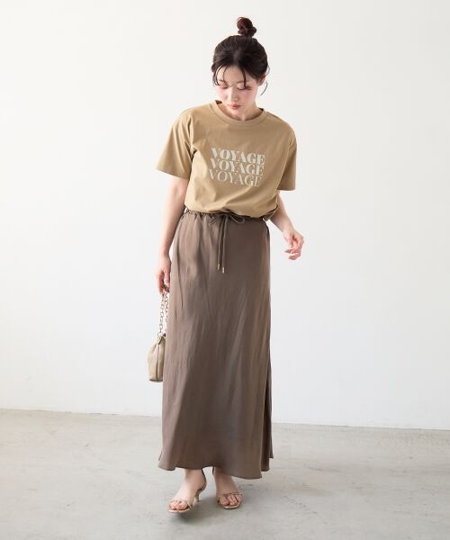 le.coeur blanc / ルクールブラン Tシャツ | VOYAGEフロッキーロゴTシャツ | 詳細29