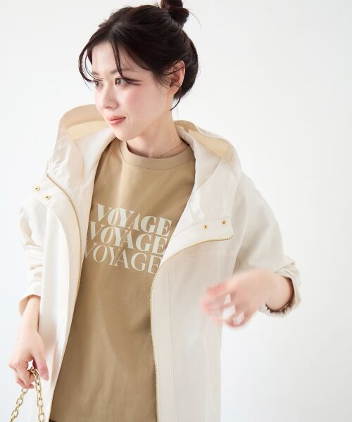 le.coeur blanc / ルクールブラン Tシャツ | VOYAGEフロッキーロゴTシャツ | 詳細30
