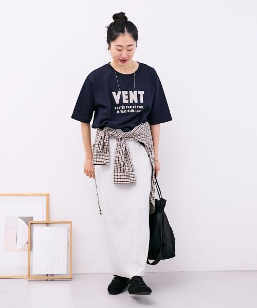 le.coeur blanc / ルクールブラン カットソー | フロッキーミニ裏毛ロゴプルオーバー | 詳細13