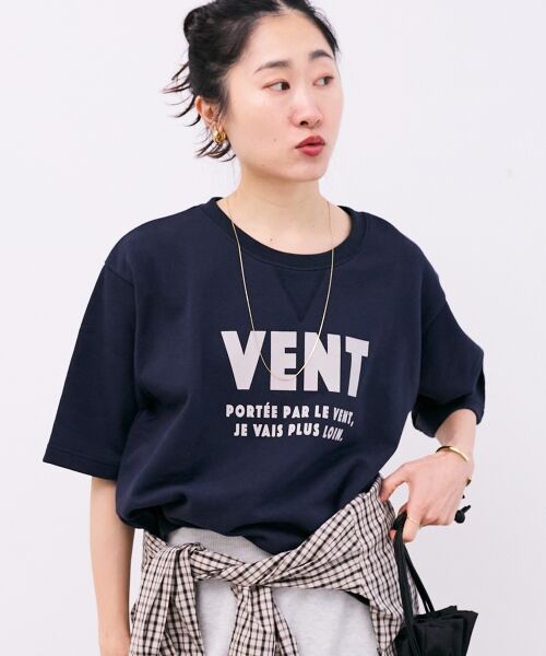 le.coeur blanc / ルクールブラン カットソー | フロッキーミニ裏毛ロゴプルオーバー | 詳細8