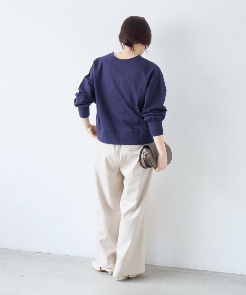 le.coeur blanc / ルクールブラン スウェット | レースデザインスウェットプルオーバー | 詳細12