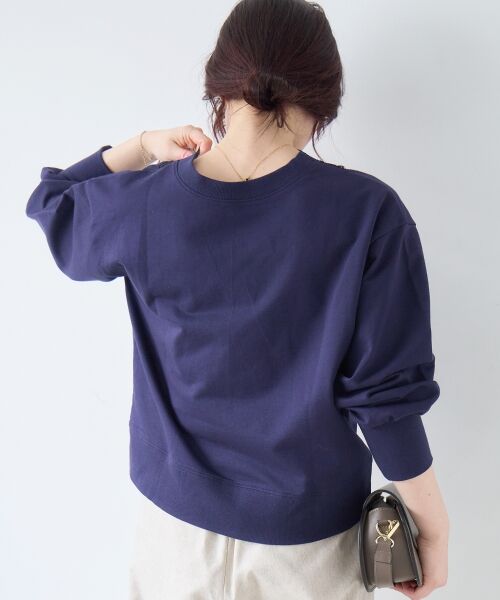 le.coeur blanc / ルクールブラン スウェット | レースデザインスウェットプルオーバー | 詳細6