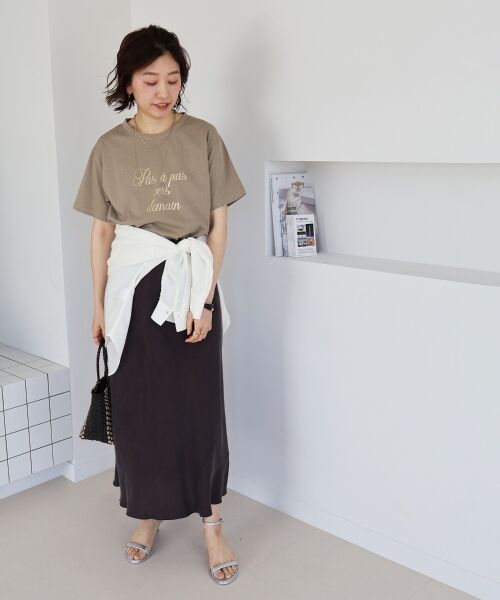 le.coeur blanc / ルクールブラン Tシャツ | ハクフレーズTシャツ | 詳細29