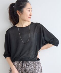 le.coeur blanc / ルクールブラン ニット・セーター | 【UVカット】ドルマンスリーブプルオーバー