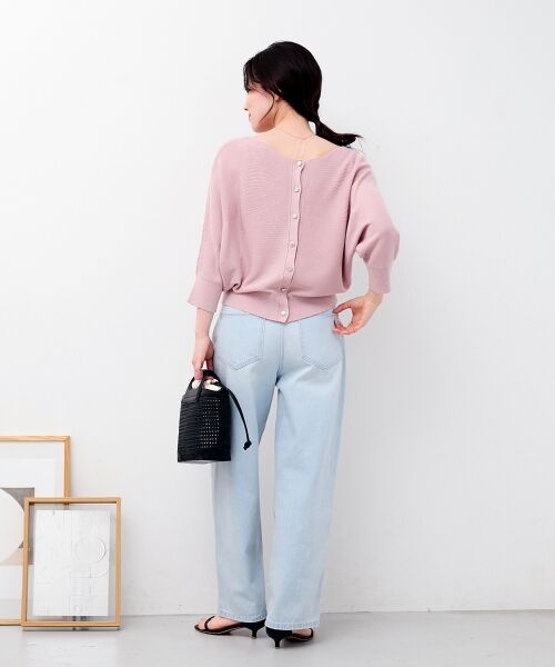 le.coeur blanc / ルクールブラン ニット・セーター | 2wayドルマンニット | 詳細13