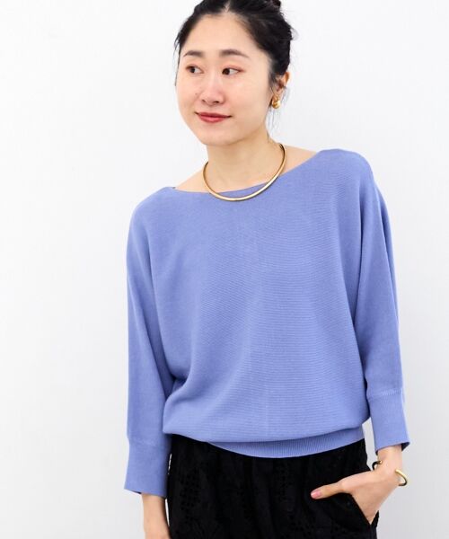 le.coeur blanc / ルクールブラン ニット・セーター | 2wayドルマンニット | 詳細15