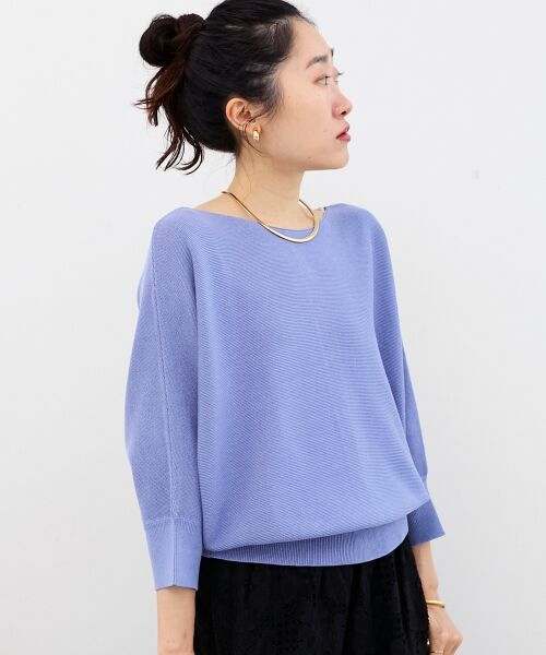 le.coeur blanc / ルクールブラン ニット・セーター | 2wayドルマンニット | 詳細16