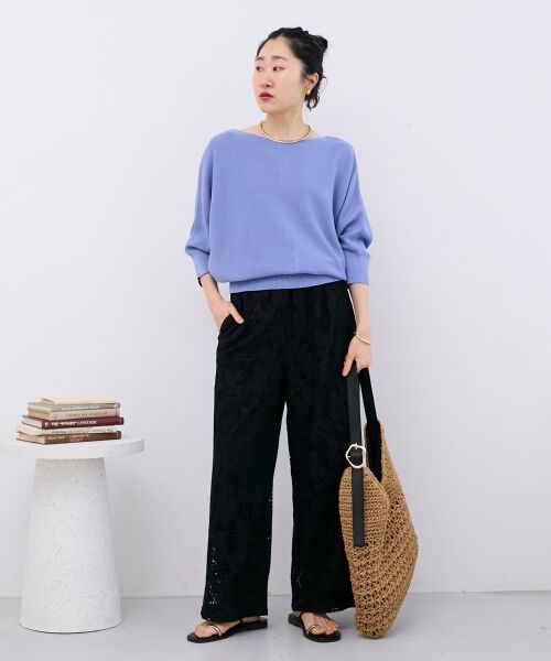 le.coeur blanc / ルクールブラン ニット・セーター | 2wayドルマンニット | 詳細22