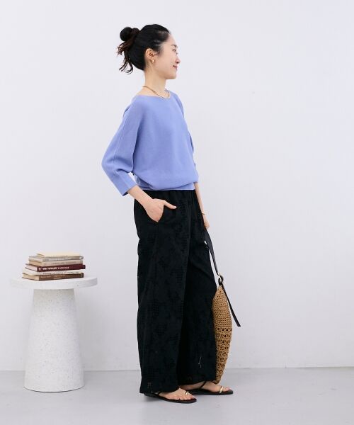 le.coeur blanc / ルクールブラン ニット・セーター | 2wayドルマンニット | 詳細23