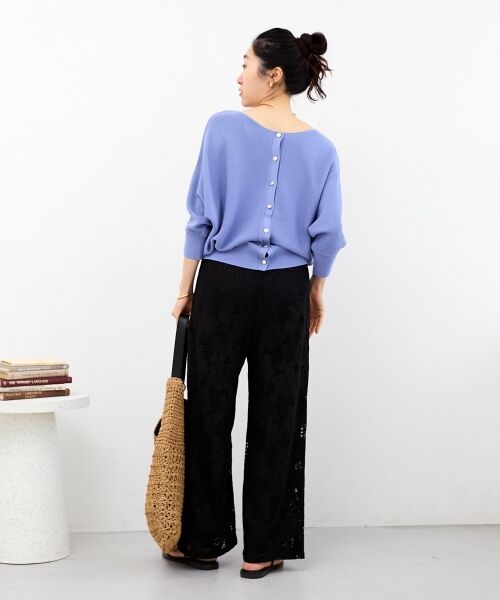 le.coeur blanc / ルクールブラン ニット・セーター | 2wayドルマンニット | 詳細24