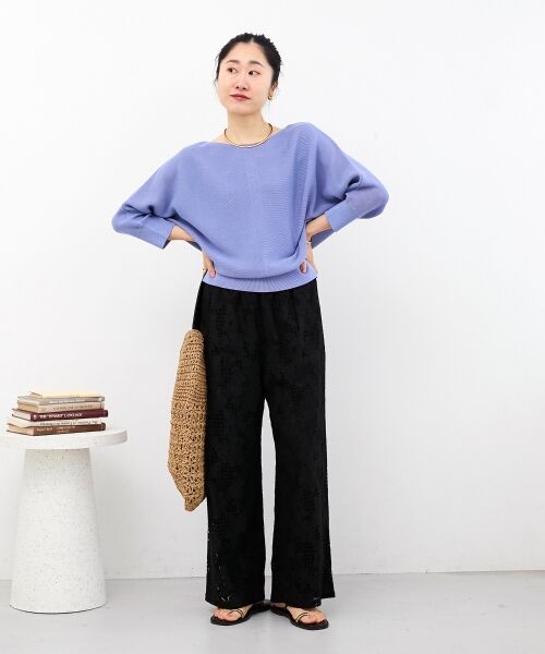 le.coeur blanc / ルクールブラン ニット・セーター | 2wayドルマンニット | 詳細25