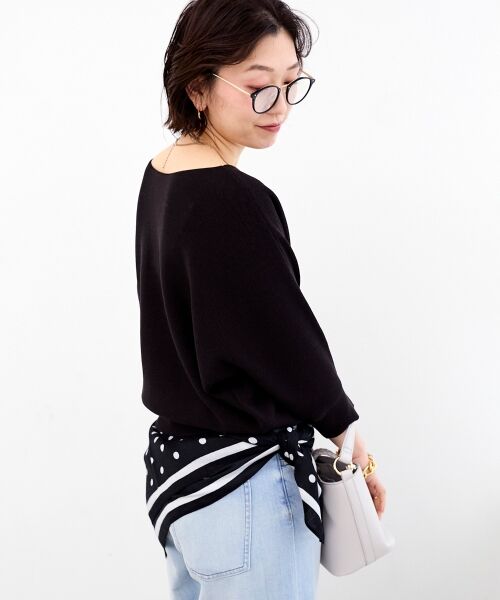 le.coeur blanc / ルクールブラン ニット・セーター | 2wayドルマンニット | 詳細29