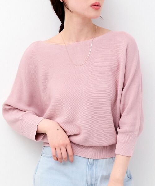 le.coeur blanc / ルクールブラン ニット・セーター | 2wayドルマンニット | 詳細3