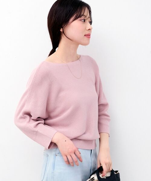 le.coeur blanc / ルクールブラン ニット・セーター | 2wayドルマンニット | 詳細4