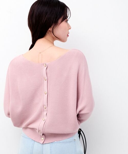 le.coeur blanc / ルクールブラン ニット・セーター | 2wayドルマンニット | 詳細5