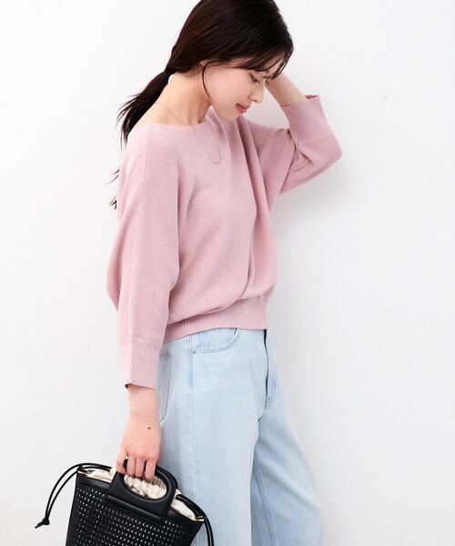 le.coeur blanc / ルクールブラン ニット・セーター | 2wayドルマンニット | 詳細6