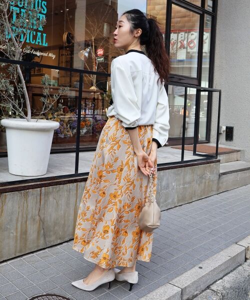 le.coeur blanc / ルクールブラン シャツ・ブラウス | 【日本製】バイカラーボウタイブラウス | 詳細25