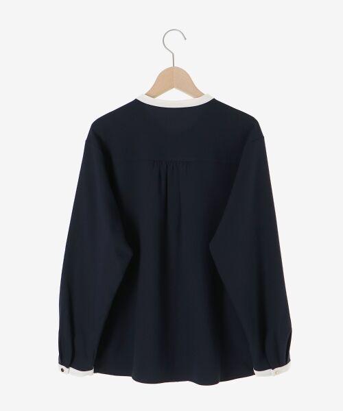 le.coeur blanc / ルクールブラン シャツ・ブラウス | 【日本製】バイカラーボウタイブラウス | 詳細27