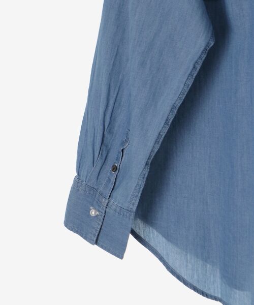 le.coeur blanc / ルクールブラン シャツ・ブラウス | シアーデニムシャツ | 詳細24