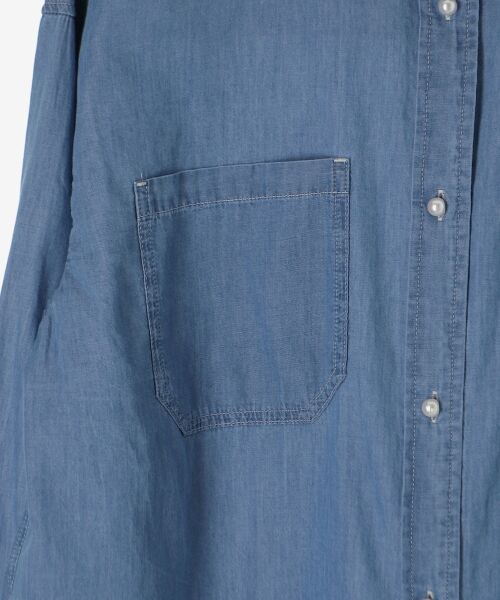 le.coeur blanc / ルクールブラン シャツ・ブラウス | シアーデニムシャツ | 詳細25